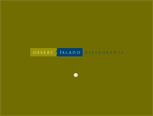 Tablet Screenshot of desertislandrestaurants.com